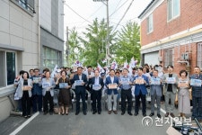 [순천] 조곡동 철도마을, 태극기 물결로 광복절 맞는다