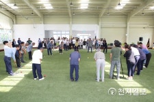 횡성군, 장애인을 위한 어울림 게이트볼장 개장