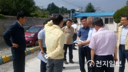 [동해] 현장톡톡 점검단, 주요사업 현장 방문
