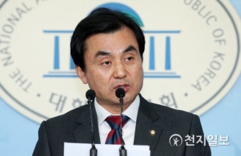 안규백 위원장, 한미방위비분담협정 관련 기자회견