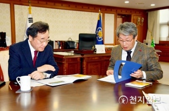 유진섭 정읍시장, 국가예산 이낙연 국무총리 면담