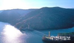 장성호 수변길, 내년 4월 제2출렁다리 개통… 관광명소 부상 기대