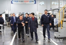 조규일 진주시장, 정촌·사봉·대곡 산업단지 방문 경제행보