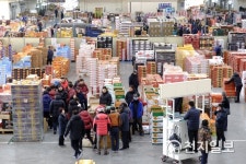 진주시, 설 맞아 농산물도매시장 일일반입량 확대