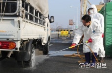 양승조 충남도지사, 설 연휴 방역·소방 비상근무자 격려