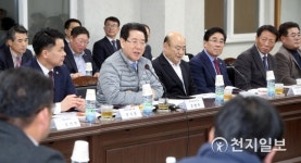김영록 도지사, 광양서 올 첫 소통 간담회 가져