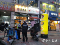 인천서부경찰서, 이륜차 교통법규 위반 집중단속 실시