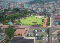 강화군 용흥궁 공원  5600㎡ 도심 속 힐링공간으로 탈바꿈