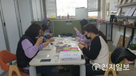 선운초등학교, 학부모회로부터 면마스크 전달 받아