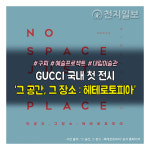 [카드뉴스] 구찌 국내 첫 전시 그 공간, 그 장소 : 헤테로토피아 가보니