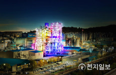 [구미] 도레이첨단소재 탑과 수출탑에 야간경관 조명시설 설치