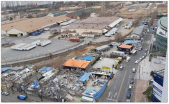 인천시, 장고개도로 사업구간 내 불법건축물 행정대집행 추진