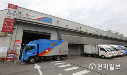 [천지포토] 폐쇄된 CJ대한통운 영등포지점