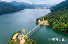 장성군, 장성호 수변길 일시 폐쇄