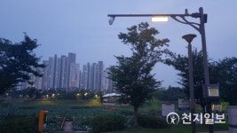 [완주] 군 공원, 노래하는 CCTV 음악방송 시범운영