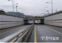 아산시 남동지하차도, 침수 3일 만에 양방향 통행 재개