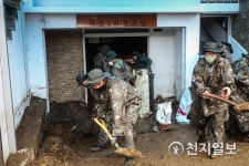 [가평] 수도기계화보병사단, 청평면 일대 피해 복구지원