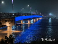 나주시 지석천, 30여년 만에 홍수 위기