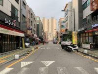 [천지포토] 주말 한산한 먹자골목