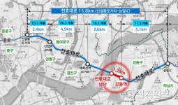 서울시, 천호대로 중앙버스전용차로 24년만에 완전 연결… 11일 새벽 4시 개통