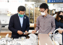 윤화섭 안산시장, 추석 앞두고 신안프라자 전통시장 방문