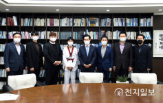 안병용 의정부시장, 국가대표 선발된 이은미 선수 격려