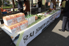 보성군, 웅치 올벼쌀로 만든 가공 상품 선보여