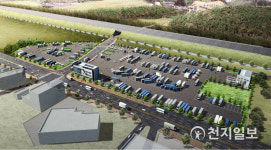 진주시, 화물차 공영차고지 450면 무료 시범운영