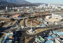 구미시, 수출탑-시민운동장 신설도로 내일 개통