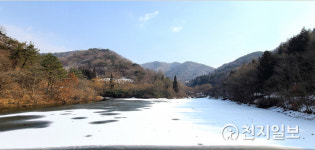 [천지포토] 전남 화순군 명소… 세량지 겨울 풍경