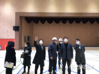배수문 의원, 3월 개교 의왕정음학교 설립 현장 점검