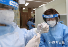 [천지포토] 자체적으로 백신 접종 준비하는 성북서울요양병원