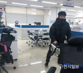 특수임무유공자회 천안시지부, 코로나19 확산방지… 방역활동 펼쳐