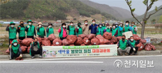 정선군 새마을회, 깨끗한 자연, 마을 환경 만들기에 앞장