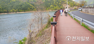 달성군, 가창댐 둘레 숲길 환경정비 실시