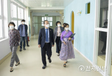 허석 순천시장, 학교 혁신 프로젝트 사업 현장 방문