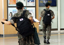 [천지포토] 내일부터 군, 외박·외출·면회 통제