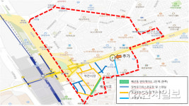 수원시, 역전·매산시장 주변 이면도로·골목길 정비… 9월까지 완공 예정