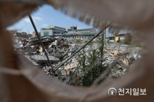 [천지포토] 서울 성북구, 대면 예배 강행한 사랑제일교회 시설폐쇄 결정