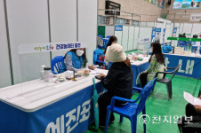 홍천군, 코로나19 1차 백신 접종률 70% 달성