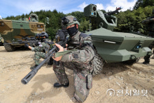 [천지포토] Army TIGER 4.0 전투수행 시연하는 장병들
