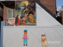 [르포] 동화로 꾸민 구미 신평벽화마을… 관광객 발길 끊겨 속상