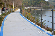 진주시, 진양호 순환 자전거 일주도로 1단계 완료