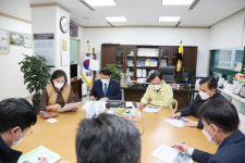 시흥시의회-한국전력공사, 시흥-송도 전력구공사 관련 면담 가져