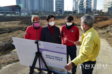 진주시 우수저류지 활용 정촌면 파크골프장 오는 4월 준공