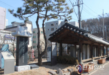 [단독] 김포 현령·군수 선정비 추정 비석 발견… 풀더미에 덩그러니·비문도 낡아