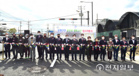 진주시 상평산업단지 병목구간 도로 4차로→8차로 개통