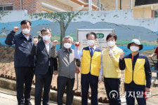 한국교통안전공단, 사회공헌활동 TS 꽃동산 조성