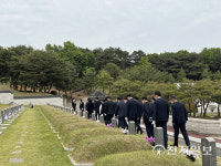 [천지포토] 광주 서구청, 국립5.18민주묘지 참배