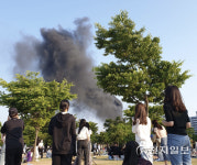 서울 여의도고등학교서 화재… 원인 미파악